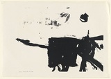 Artist: Salkauskas, Henry. | Title: not titled | Date: 1963 | Technique: linocut, printed in black ink, from one block | Copyright: © Eva Kubbos