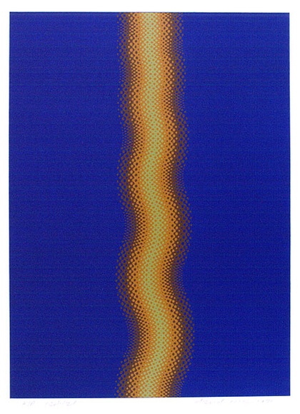 Artist: ROSE, David | Title: Radical | Date: 1971 | Technique: screenprint, printed in colour, from four stencils Artist: ROSE, David | Title: Radical | Date: 1971 | Technique: screenprint, printed in colour, from four stencils