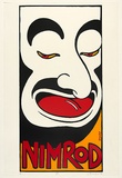 Artist: Sharp, Martin. | Title: Young Mo. Nimrod. [1st version] | Date: 1978 | Technique: screenprint, printed in colour, from multiple stencils