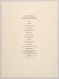 Artist: Rooney, Robert. | Title: Frontispiece for The J.C. variations | Date: 2002, April - May | Technique: lithograph, printed in grey/black ink, from one stone [or plate] | Copyright: Courtesy of Tolarno Galleries