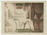 Artist: Courier, Jack. | Title: Litho press. | Technique: lithograph, printed in colour, from multiple stones [or plates]