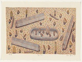 Artist: Bowen, Dean. | Title: Toy town | Date: 1989 | Technique: lithograph, printed in colour, from multiple stones