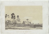 Artist: Cogne, Francois. | Title: View near the swamp 1859. | Date: c.1859 | Technique: lithograph, printed in colour, from two stones (black image, cream tint-stone)