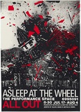 Artist: MERD INTERNATIONAL | Title: Poster: Asleep at the wheel | Date: 1984 | Technique: screenprint, printed in colour, from two stencils