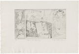 Artist: WALKER, Murray | Title: I love my beautiful body. | Date: 1974 | Technique: etching, printed in black ink, from one plate