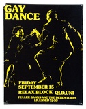 Artist: Speirs, Andrew. | Title: Gay dance | Date: 1979 | Technique: screenprint, printed in colour, from multiple stencils