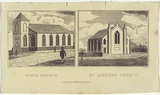 Artist: Carmichael, John. | Title: Scots Church / St. Andrews Church. | Date: 1838-39 | Technique: engraving, printed in black ink, from one copper plate