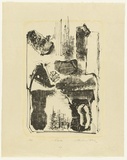 Artist: KING, Grahame | Title: Etude | Date: 1970 | Technique: lithograph, printed in colour, from two stones [or plates]