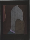 Artist: Harris, Brent. | Title: Jesus #10. | Date: 2004 | Technique: woodcut, lithograph and screenprint, printed in colour, from 7 blocks, 1 aluminium litho plate and 1 screen