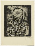 Artist: SELLBACH, Udo | Title: Ikon | Date: 1960-80 | Technique: etching