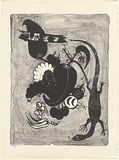 Artist: Singer, Sadie. | Title: Bush tucker | Date: 1988 | Technique: lithograph, printed in black ink, from one stone | Copyright: Reproduced courtesy of the artist