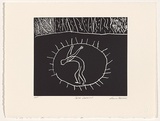 Artist: Warren, Guy. | Title: Bora ground | Date: 2006 | Technique: relief-etching, printed in black ink, from one plate