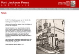 Title: Port Jackson Press Print Gallery, Melbourne, 2014.