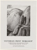 Artist: Johnstone, Ruth. | Title: Poster: Victorian Print Workshop | Date: 1987 | Technique: lithograph, printed in black ink, from one stone