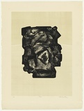 Artist: KING, Grahame | Title: Mask | Date: 1974 | Technique: lithograph, printed in colour, from two stones [or plates]