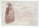 Artist: Defteros, June. | Title: Metamorphism | Date: 1993 | Technique: etching, printed in bown/sepia ink, from one plate