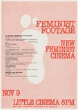 Artist: UNKNOWN | Title: Feminist Footage - Media Resource Centre. | Date: 1977-79 | Technique: screenprint