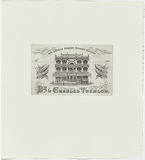 Artist: UNKNOWN | Title: Trade card: Charles Twemlow, Jeweller and importer, Sydney. | Date: c.1880 | Technique: engraving, printed in black ink, from one copper plate