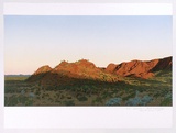 Artist: ROSE, David | Title: Sunrise - East Kimberleys | Date: 1987 | Technique: screenprint, printed in colour, from multiple stencils