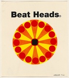 Artist: MARCSTA, | Title: Beat heads. | Date: 2001 | Technique: screenprint, printed in colour, from multiple stencils