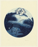 Artist: Law, Roger. | Title: (Circular Quay) | Date: 2005 | Technique: etching and aquatint, printed in colour, from one plate