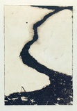 Artist: Roberts, Neil. | Title: Lahar 5 | Date: 1991 | Technique: pigment-transfer, printed in brown ink, from one bitumen paper plate