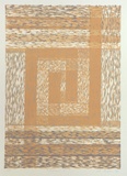 Artist: Dudin, Mary. | Title: Element I | Date: 1997, August | Technique: linocut, printed in colour, from multiple blocks