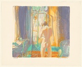 Artist: Seidel, Brian | Title: Interior afternoon [1]. | Date: 1988 | Technique: screenprint, printed in colour, from multiple stencils