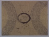 Artist: Johnstone, Ruth. | Title: Document | Date: 1995 | Technique: rubbing in graphite, printed in grey ink, from one block