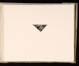 Artist: Mann, Gillian. | Title: (Triangle shape). | Date: 1981 | Technique: etching, printed in black ink, from one plate
