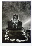 Artist: Garwood, Alana. | Title: Variations | Date: 1995 | Technique: etching and aquatint, printed in black ink with plate-tone, from one plate