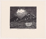 Artist: Warren, Guy. | Title: Down the river (1). | Date: 2006 | Technique: relief-etching, printed in black ink, from one plate
