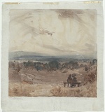 Artist: FULLWOOD, A.H. | Title: Hampstead Heath. | Date: (1911) | Technique: monotype, printed in colour, from one plate
