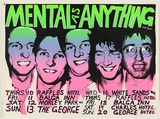 Artist: WORSTEAD, Paul | Title: Mental as anything. | Date: 1980 | Technique: screenprint, printed in blended colour, from two stencils | Copyright: This work appears on screen courtesy of the artist