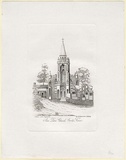 Title: St. Peter's Church, Cook's River. | Date: c.1851 | Technique: line-engraving, printed in black ink, from one copper plate