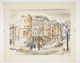 Artist: Courier, Jack. | Title: Regents Park Road N.W.3. | Technique: lithograph, printed in black ink, from one stone [or plate]