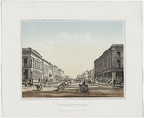 Artist: Nettleton, Charles. | Title: Elizabeth Street. | Date: 1863-64 | Technique: lithograph, printed in colour, from two stones