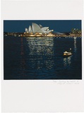 Artist: ROSE, David | Title: Sydney by night II | Date: 1999 | Technique: screenprint, printed in colour, from multiple screens