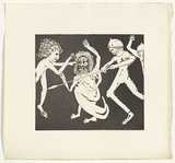 Artist: BOYD, Arthur | Title: Magistrate to his guards. | Date: (1970) | Technique: etching and aquatint, printed in black ink, from one plate | Copyright: Reproduced with permission of Bundanon Trust