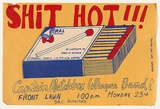 Artist: MACKINOLTY, Chips | Title: Shit hot!!! Captain Matchbox Whoopee Band! | Date: (1974) | Technique: screenprint, printed in colour, from two stencils