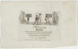 Artist: Carmichael, John. | Title: Advertisement: Robinson's Saloon. | Date: 1835 | Technique: engraving, printed in black ink, from one plate