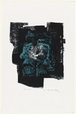 Artist: KING, Grahame | Title: The Cave IV | Date: 1974 | Technique: lithograph, printed in colour, from two stones [or plates]