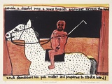 Artist: HANRAHAN, Barbara | Title: British aristocrat. | Date: 1965 | Technique: lithograph, printed in colour, from three stones [or plates]