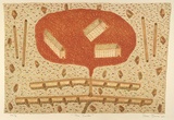 Artist: Bowen, Dean. | Title: The smelter | Date: 1989 | Technique: lithograph, printed in colour, from multiple stones