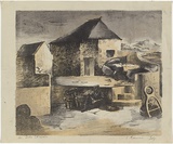 Artist: Courier, Jack. | Title: St Ives Cornwall. | Technique: lithograph, printed in black ink, from one stone [or plate]