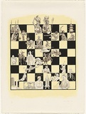 Artist: White, Susan Dorothea. | Title: Chess | Date: 1982 | Technique: lithograph, printed in colour, from multiple stones [or plates]