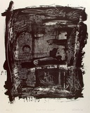 Artist: Danaher, Suzanne. | Title: Burnt toast revisited | Date: 1992, May | Technique: lithograph, printed in black ink, from one stone
