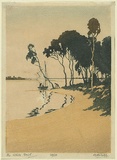 Artist: WEBB, A.B. | Title: The white sail | Date: 1925 | Technique: woodcut, printed in colour in the Japanese manner, from multiple blocks