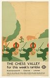 Artist: Beck, Richard. | Title: The chess valley for this week's ramble. | Date: 1933 | Technique: lithograph, printed in colour, from multiple plates