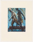 Artist: Macleod, Euan. | Title: MK1 | Date: 2003 | Technique: etching, sugar-lift, aquatint and open-bite, printed in colour, from five plates